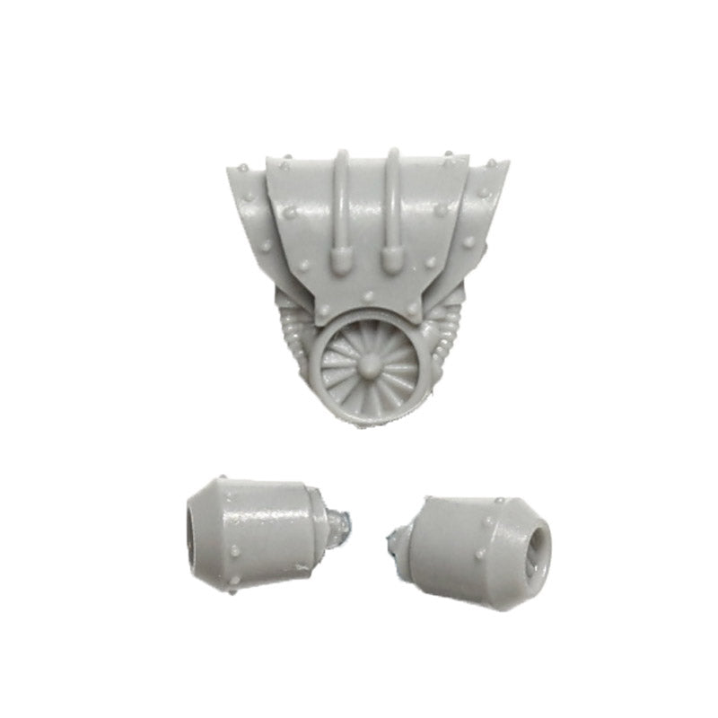 Warhammer 40K Forge World Space Marines White Scars Hibou Khan Back Pack