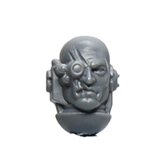 Warhammer 40K Space Marines Games Workshop MKII Crusade Armour Head Bare A