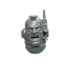 Warhammer 40K Space Marines Games Workshop MKVI Corvus Armour Assault Head Bare