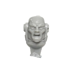 Warhammer 40K Forge World Space Marines White Scars Hibou Khan Head Bare