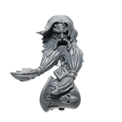 Warhammer 40K Marines Games Workshop Space Wolves Njal Stormcaller Head Bare