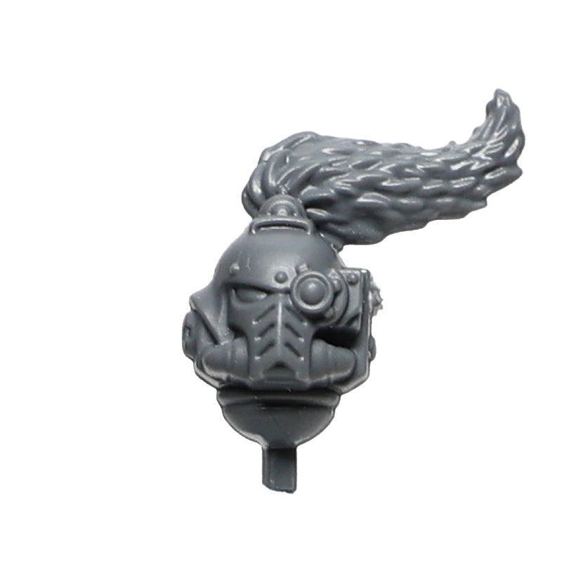 Warhammer 40K Games Workshop Space Wolves Wolf Guard Battle Leader Head Helmet