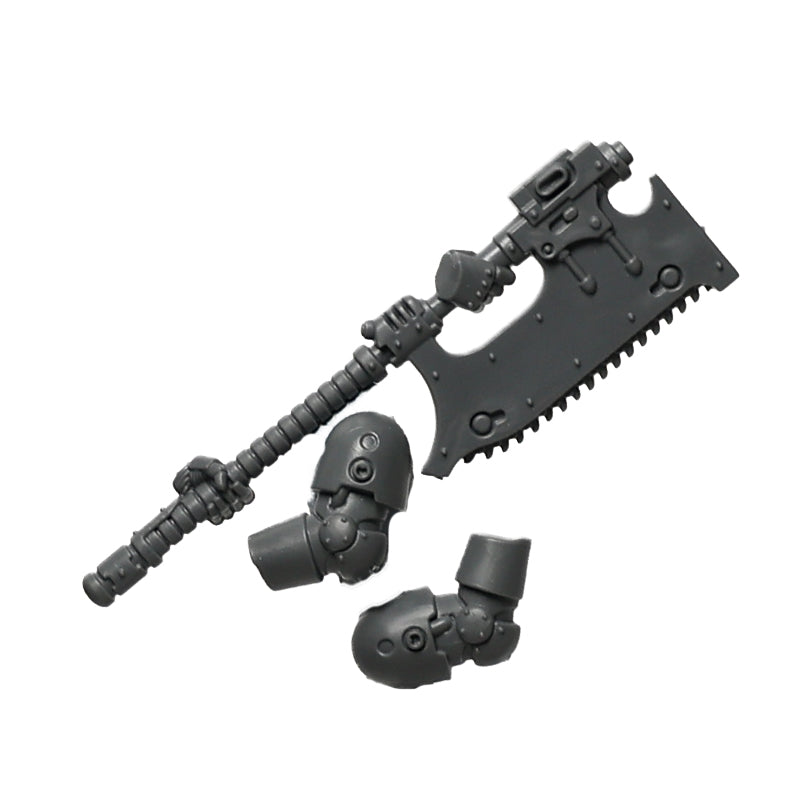 Warhammer 40K Space Marines Games Workshop MKII Crusade Armour Assault Squad Heavy Chain Axe A