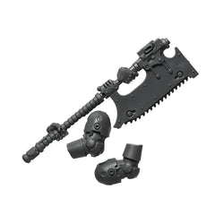 Warhammer 40K Space Marines Games Workshop MKII Crusade Armour Assault Squad Heavy Chain Axe A