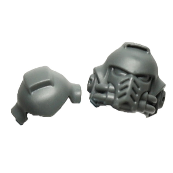 Games Workshop Warhammer 40k Primaris Space Marine Infiltrator Helmet Heads W/ Antennas (x5)