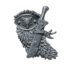 Warhammer 40K Games Workshop Space Wolves Wolf Guard Battle Leader Loin Tabard