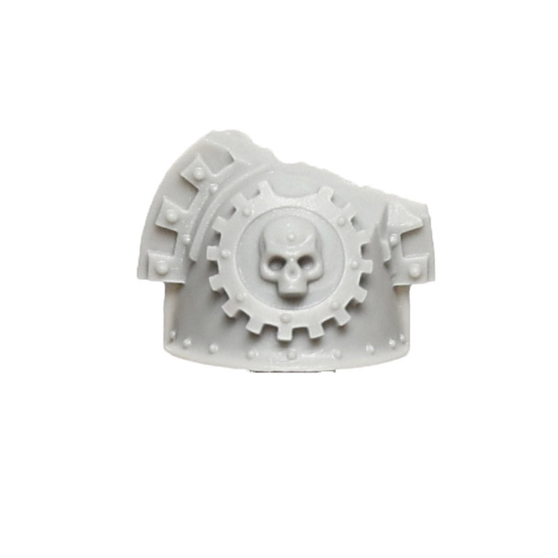 Warhammer 40K Forgeworld Space Marines Iron Hands Shadrak Meduson Shoulder Pad A