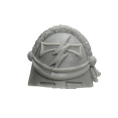 Warhammer 40K Forgeworld Space Marines White Scars Stormseer Consul Shoulder Pad B