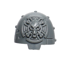 Warhammer 40K Marines Games Workshop Space Wolves Arjac Rockfist Shoulder Pad B