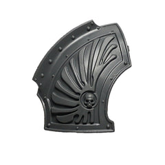 Warhammer 40K Games Workshop Saturnine Praetor Shoulder Pad Front Right B