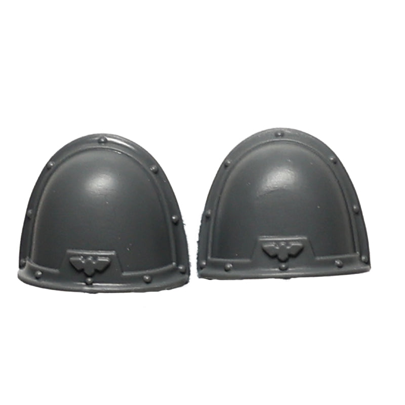 Warhammer 40K Space Marines Games Workshop MKII Crusade Armour Assault Squad Shoulder Pad Pair A