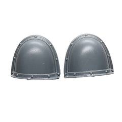 Warhammer 40K Space Marines Games Workshop MKII Crusade Armour Shoulder Pads Pair