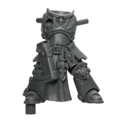 Warhammer 40K Space Marine Primaris Lieutenant with Storm Shield Torso Legs