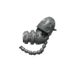Warhammer 40K Space Marines Games Workshop Legion Praetor With Power Axe Arm Left