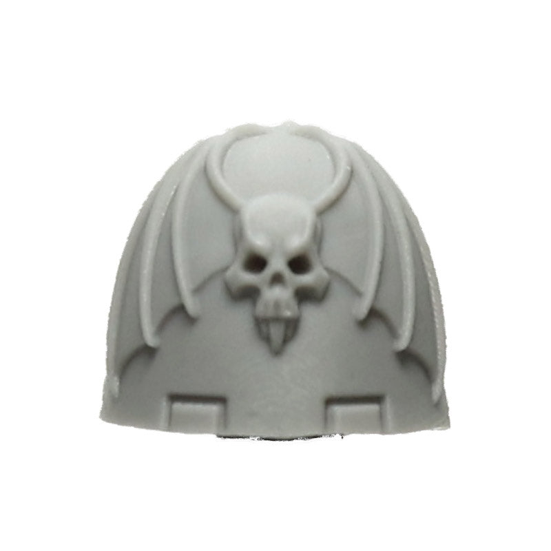 Warhammer 40K Games Workshop Space Marines Night Lords MKVI Shoulder Pad B