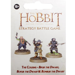 Warhammer World The Hobbit The Cousins Bifur Bofur Bombur Dwarf Event