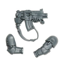 Warhammer 40K Space Marines Games Workshop MKVI Corvus Armour Bolter With Arms E
