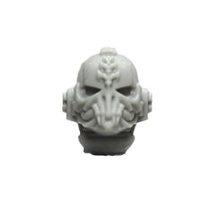 Warhammer 40K Games Workshop Space Marines Night Lords MKVI Head Helmet D