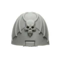 Warhammer 40K Games Workshop Space Marines Night Lords MKVI Shoulder Pad D