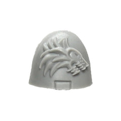 Warhammer 40K Marines Forgeworld Space Wolves MKVI Shoulder Pad D