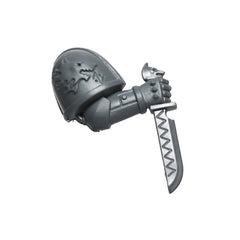 Warhammer 40K Space Marine Deathwatch Kill Team Cassius Drenn Redblade Arm Right Knife