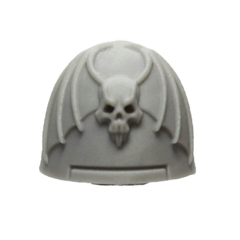 Warhammer 40K Games Workshop Space Marines Night Lords MKVI Shoulder Pad E