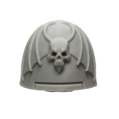 Warhammer 40K Games Workshop Space Marines Night Lords MKVI Shoulder Pad E