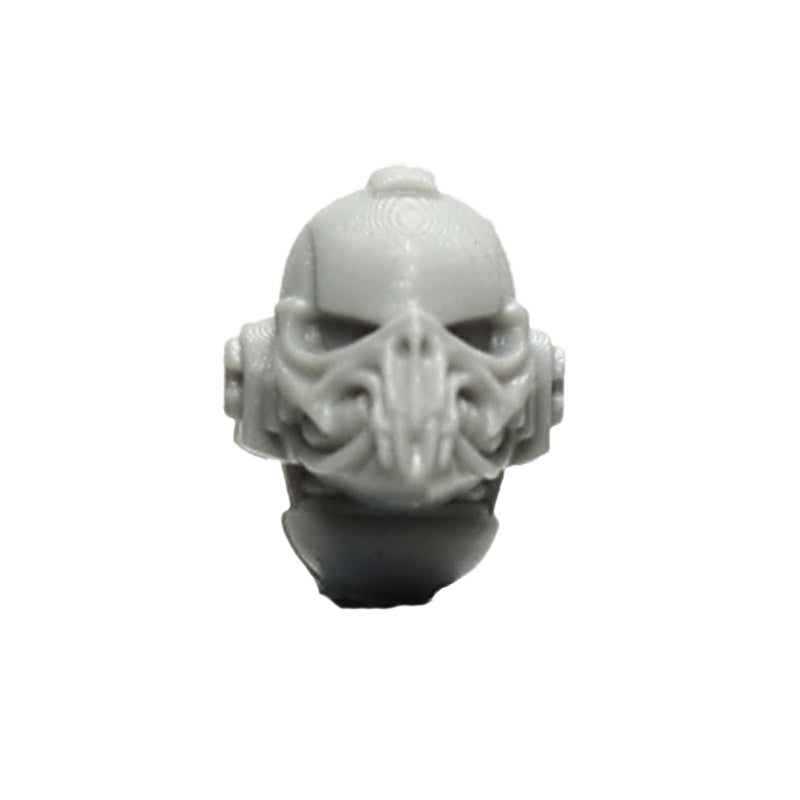 Warhammer 40K Games Workshop Space Marines Night Lords MKVI Head Helmet E