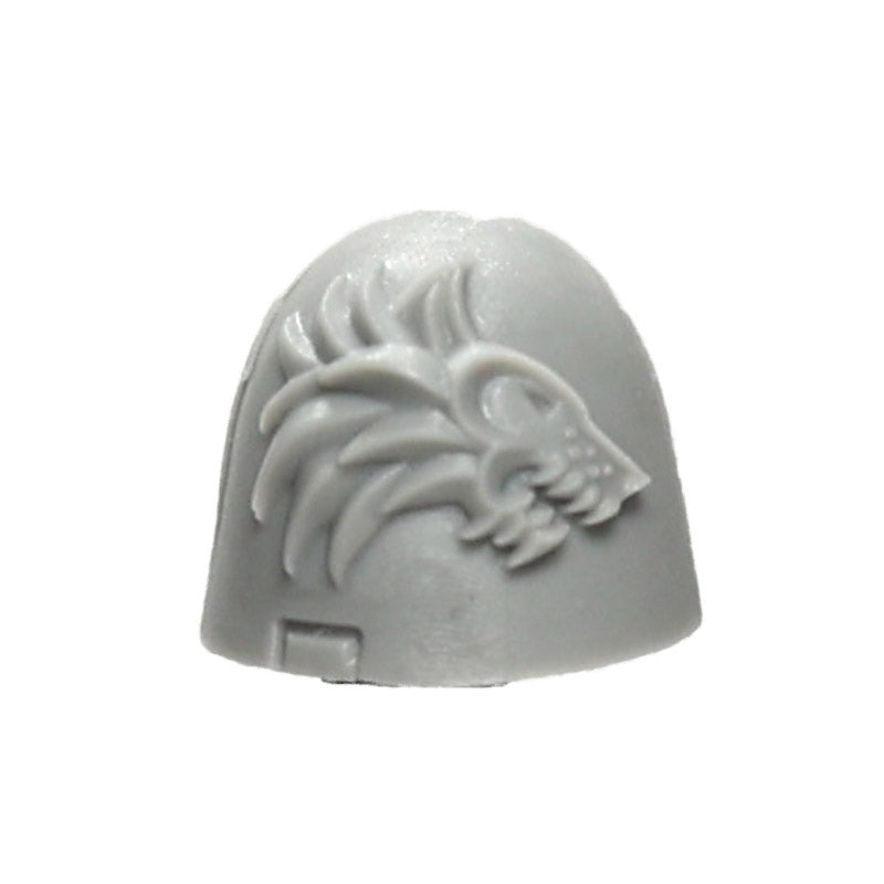 Warhammer 40K Marines Forgeworld Space Wolves MKVI Shoulder Pad E