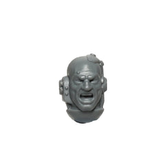 Warhammer 40K Space Marines Games Workshop MKVI Corvus Armour Head Bare B