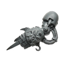 Warhammer 40k Games Workshop Chaos Space Marines Sorcerer Lord in Terminator Armour Power Fist