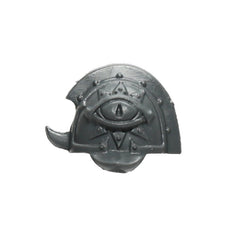 Warhammer 40k Games Workshop Chaos Space Marines Sorcerer Lord in Terminator Armour Shoulder Pad A