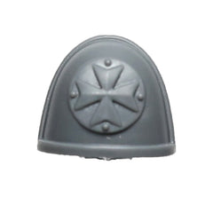 Warhammer 40K Games Workshop Black Templars Upgrade Shoulder Pad A