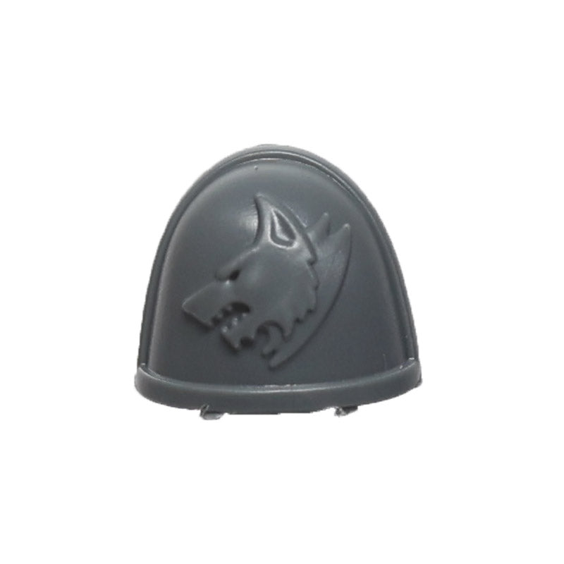 Warhammer 40K Games Workshop Space Wolves Primaris Upgrades Shoulder Pad A