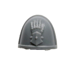 Warhammer 40K Space Marine Games Workshop Iron Hands Primaris Upgrade Shoulder Pad A