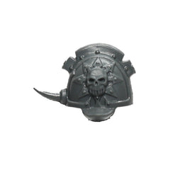 Warhammer 40k Games Workshop Chaos Space Marines Sorcerer Lord in Terminator Armour Shoulder Pad B