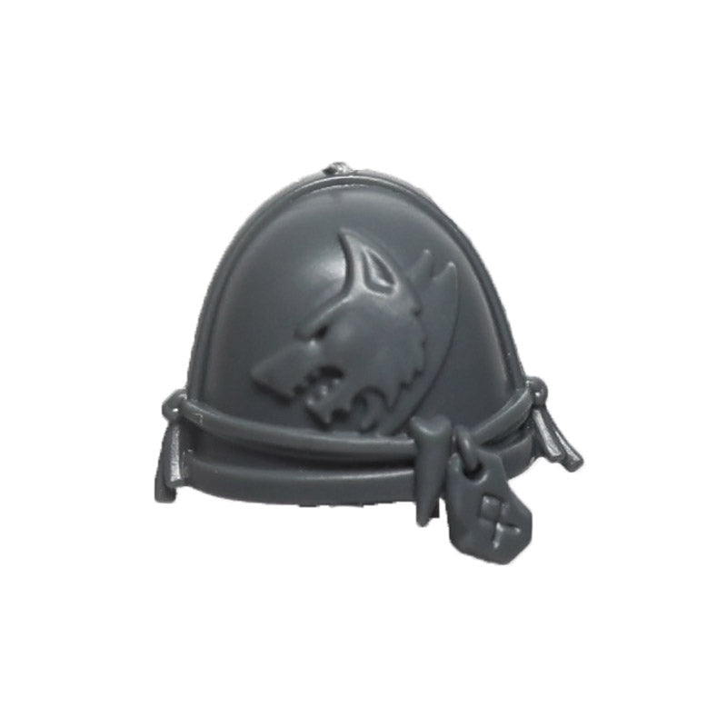 Warhammer 40K Games Workshop Space Wolves Primaris Upgrades Shoulder Pad B