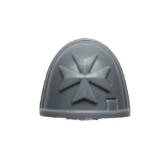 Warhammer 40K Games Workshop Black Templars Upgrade Shoulder Pad E