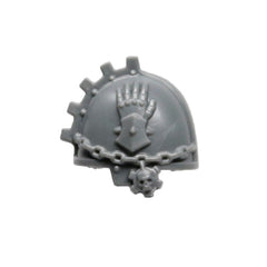 Warhammer 40K Space Marine Games Workshop Iron Hands Primaris Upgrade Shoulder Pad E