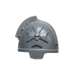 Warhammer 40K Games Workshop Black Templars Upgrade Shoulder Pad O