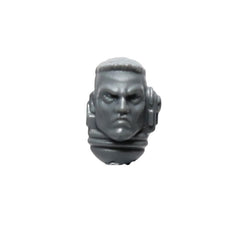 Warhammer 40K Games Workshop Black Templars Primaris Sword Brethren Sword Brother Head Bare B