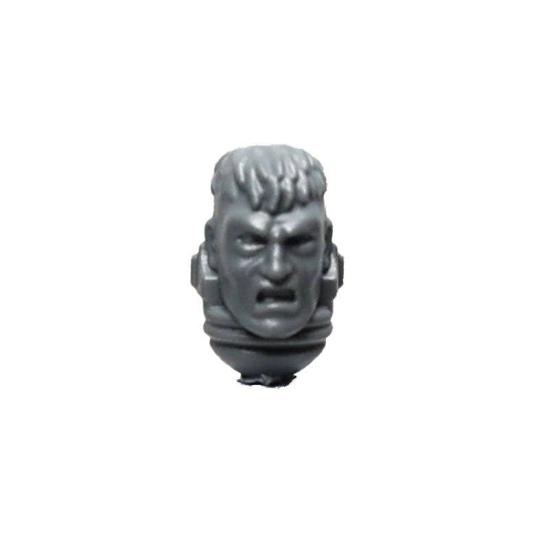 Warhammer 40K Games Workshop Black Templars Primaris Sword Brethren Sword Brother Head Bare C