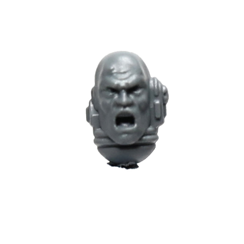 Warhammer 40K Games Workshop Black Templars Primaris Sword Brethren Sword Brother Head Bare D