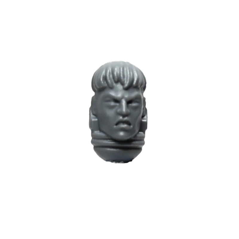 Warhammer 40K Games Workshop Black Templars Primaris Sword Brethren Sword Brother Head Bare E