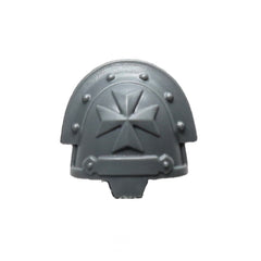 Warhammer 40K Games Workshop Black Templars Primaris Sword Brethren Sword Brother Shoulder Pad E