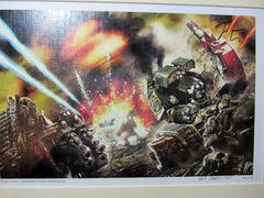 Warhammer 40k Black Library Tallarn Ironclad A3 Limited Edition Gallery Print SIGNED No. 78