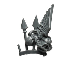 Warhammer 40k Games Workshop Chaos Space Marines Sorcerer Lord in Terminator Armour Trophy Rack A