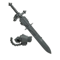 Warhammer 40K Games Workshop Dark Angels Deathwing Knight Primaris Terminator A Power Sword B