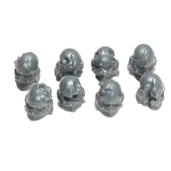 Warhammer 40K Games Workshop Battle Trophies Base Bits Adepta Sororitas Helmeted Heads x8