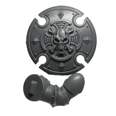 Warhammer 40k Games Workshop Space Wolves Wolf Guard Headtakers B Storm Shield